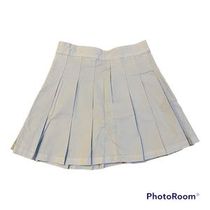 American Eagle light blue pleated skirt!